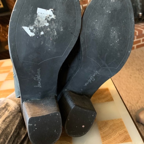 Sam Edelman Cooper Leather Open Toe Heeled Sandal Sz 9 - Picture 8 of 8